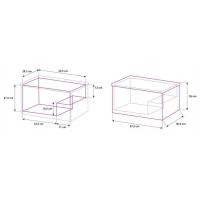 Box chladící 30L kompresor BLUE