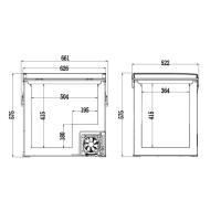 Box chladící 60L kompresor BIG FRIDGE