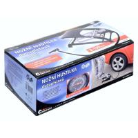 Hustilka nožní s manometrem dvoupístová TÜV/GS 2x120mm