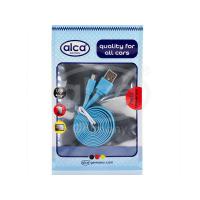 Micro kabel USB 2.0 - modrý ALCA 510640