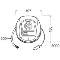 Kompresor 12V 200 OSRAM